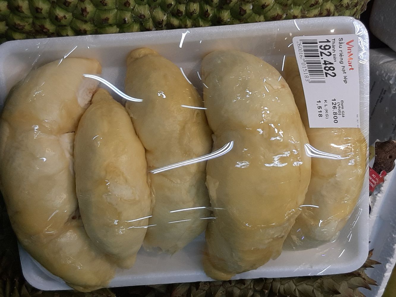 Crops image, Maarten Rozendale, origin: Vietnam, 2020-04-17, Durio zibethinus - Common durian